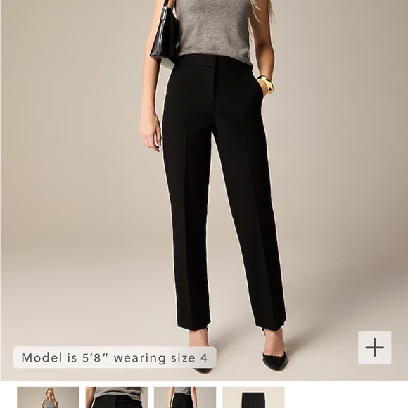 JCrew “Kate” style linen pants, NWT 8 - Picture 4 of 4